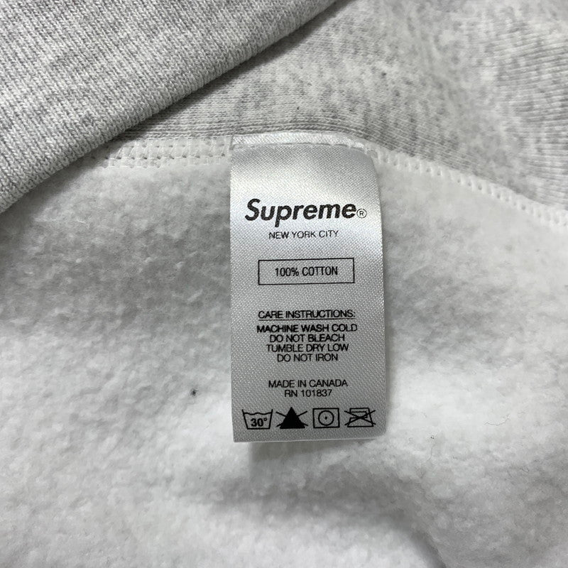 【現状渡し品】【メンズ】 Supreme シュプリーム GONZ LOGO HOODED SWEAT SHIRT ゴンザレス ロゴ フーディ スウェットシャツ トップス プルオーバーパーカー 149-260909-ko-10-teih サイズ：L カラー：グレー 万代Net店