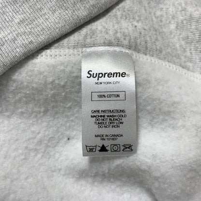 【現状渡し品】【メンズ】 Supreme シュプリーム GONZ LOGO HOODED SWEAT SHIRT ゴンザレス ロゴ フーディ スウェットシャツ トップス プルオーバーパーカー 149-260909-ko-10-teih サイズ：L カラー：グレー 万代Net店
