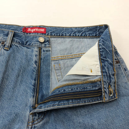 【中古品】【メンズ】 SUPREME シュプリーム 25AW BAGGY JEAN 2025年秋冬 バギー ジーン ボトムス ジーンズ デニム 149-260909-sa-16-teih サイズ：32 カラー：インディゴ 万代Net店