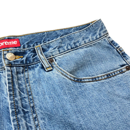 【中古品】【メンズ】 SUPREME シュプリーム 25AW BAGGY JEAN 2025年秋冬 バギー ジーン ボトムス ジーンズ デニム 149-260909-sa-16-teih サイズ：32 カラー：インディゴ 万代Net店