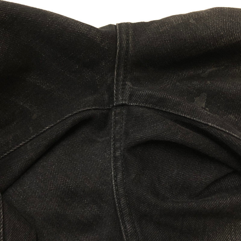 【中古品】【メンズ】 SUPREME シュプリーム 25SS DISTRESSED LOOSE FIT SELVEDGE JEAN WASHED BLACK 2025年春夏 ディストレスト ルーズ フィット セルビッジ ジーン ウォッシュド ブラック ボトムス 149-260909-sa-14-teih サイズ：30 カラー：レッド 万代Net店