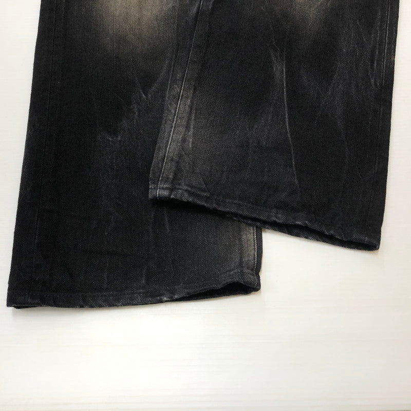 【中古品】【メンズ】 SUPREME シュプリーム 25SS DISTRESSED LOOSE FIT SELVEDGE JEAN WASHED BLACK 2025年春夏 ディストレスト ルーズ フィット セルビッジ ジーン ウォッシュド ブラック ボトムス 149-260909-sa-14-teih サイズ：30 カラー：レッド 万代Net店