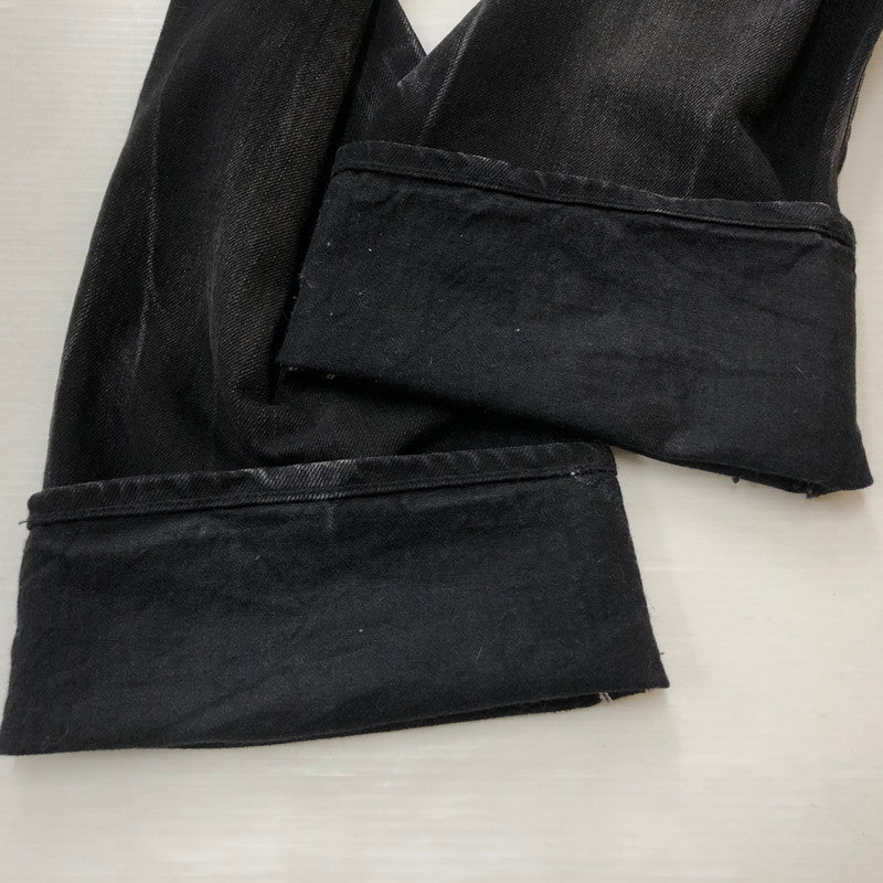 【中古品】【メンズ】 SUPREME シュプリーム 25SS DISTRESSED LOOSE FIT SELVEDGE JEAN WASHED BLACK 2025年春夏 ディストレスト ルーズ フィット セルビッジ ジーン ウォッシュド ブラック ボトムス 149-260909-sa-14-teih サイズ：30 カラー：レッド 万代Net店