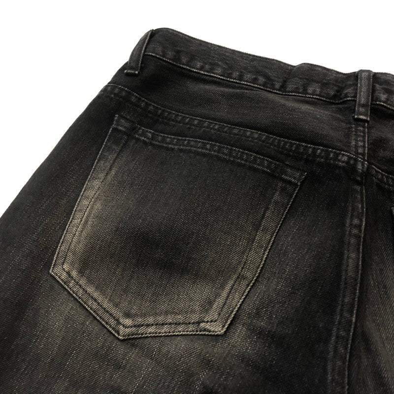【中古品】【メンズ】 SUPREME シュプリーム 25SS DISTRESSED LOOSE FIT SELVEDGE JEAN WASHED BLACK 2025年春夏 ディストレスト ルーズ フィット セルビッジ ジーン ウォッシュド ブラック ボトムス 149-260909-sa-14-teih サイズ：30 カラー：レッド 万代Net店