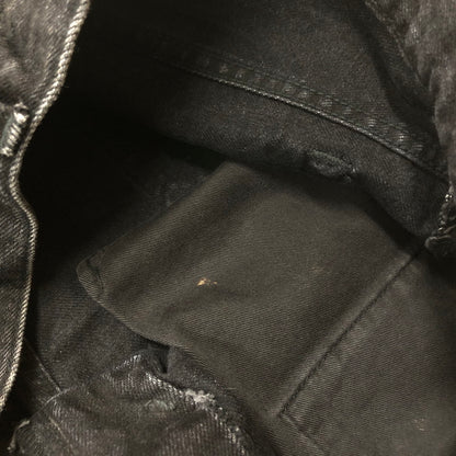 【中古品】【メンズ】 SUPREME シュプリーム 25SS DISTRESSED LOOSE FIT SELVEDGE JEAN WASHED BLACK 2025年春夏 ディストレスト ルーズ フィット セルビッジ ジーン ウォッシュド ブラック ボトムス 149-260909-sa-14-teih サイズ：30 カラー：レッド 万代Net店