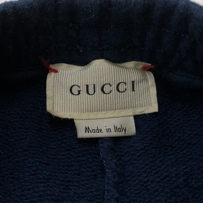 【中古品】【メンズ】 GUCCI グッチ 591494XJB4P INTERKOCKING TRACK PANTS インターロッキング トラックパンツ ボトムス 152-260909-sa-15-teih サイズ：12 カラー：ネイビー 万代Net店