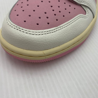 【中古品】【メンズ】 NIKE ナイキ × Travis Scott トラヴィス スコット 別注 コラボ AIRJORDAN 1 LOW OG SP IQ7604-101 エアジョーダン1 ロウ スニーカー 靴 シューズ 160-260914-ko-15-teih サイズ：27.5cm カラー：ピンク 万代Net店