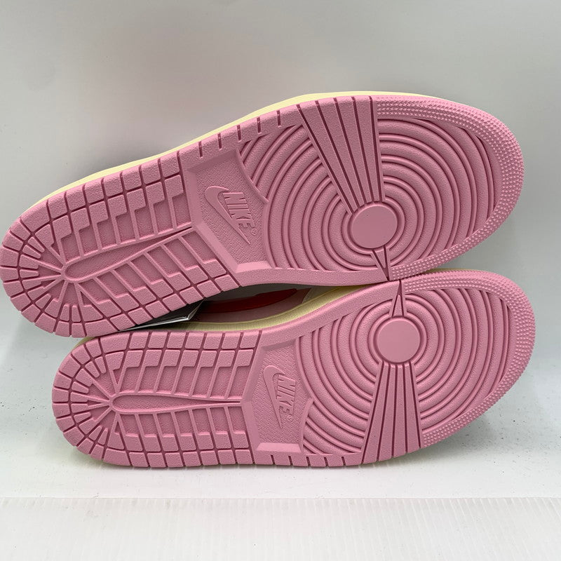 【中古品】【メンズ】 NIKE ナイキ × Travis Scott トラヴィス スコット 別注 コラボ AIRJORDAN 1 LOW OG SP IQ7604-101 エアジョーダン1 ロウ スニーカー 靴 シューズ 160-260914-ko-15-teih サイズ：27.5cm カラー：ピンク 万代Net店