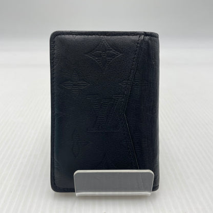 【中古品】【メンズ】 LOUIS VUITTON ルイ・ヴィトン モノグラム・シャドウ オーガナイザー･ドゥ ポッシュ M62899 カードケース 179-260910-yo-06-teih カラー：ブラック 万代Net店