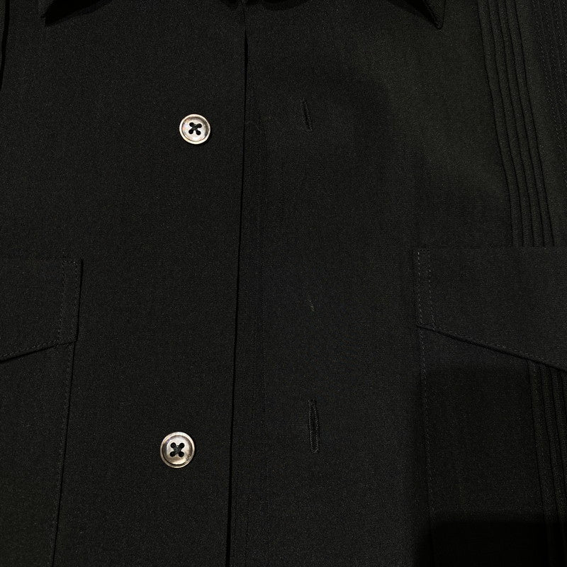 【中古品】【メンズ】 monkey time モンキータイム DRY TRO CUBA S/S SHIRT 8316-199-0407 ドライトロキューバ ショートスリーブシャツ 半袖トップス 147-260917-ss-03-teih サイズ：M カラー：ブラック 万代Net店