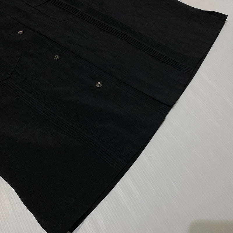 【中古品】【メンズ】 monkey time モンキータイム DRY TRO CUBA S/S SHIRT 8316-199-0407 ドライトロキューバ ショートスリーブシャツ 半袖トップス 147-260917-ss-03-teih サイズ：M カラー：ブラック 万代Net店