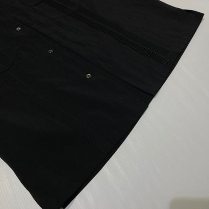 【中古品】【メンズ】 monkey time モンキータイム DRY TRO CUBA S/S SHIRT 8316-199-0407 ドライトロキューバ ショートスリーブシャツ 半袖トップス 147-260917-ss-03-teih サイズ：M カラー：ブラック 万代Net店