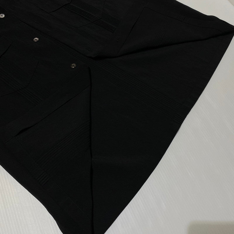 【中古品】【メンズ】 monkey time モンキータイム DRY TRO CUBA S/S SHIRT 8316-199-0407 ドライトロキューバ ショートスリーブシャツ 半袖トップス 147-260917-ss-03-teih サイズ：M カラー：ブラック 万代Net店