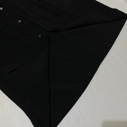 【中古品】【メンズ】 monkey time モンキータイム DRY TRO CUBA S/S SHIRT 8316-199-0407 ドライトロキューバ ショートスリーブシャツ 半袖トップス 147-260917-ss-03-teih サイズ：M カラー：ブラック 万代Net店