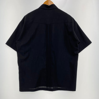 【中古品】【メンズ】 monkey time モンキータイム DRY TRO CUBA S/S SHIRT 8316-199-0407 ドライトロキューバ ショートスリーブシャツ 半袖トップス 147-260917-ss-03-teih サイズ：M カラー：ブラック 万代Net店
