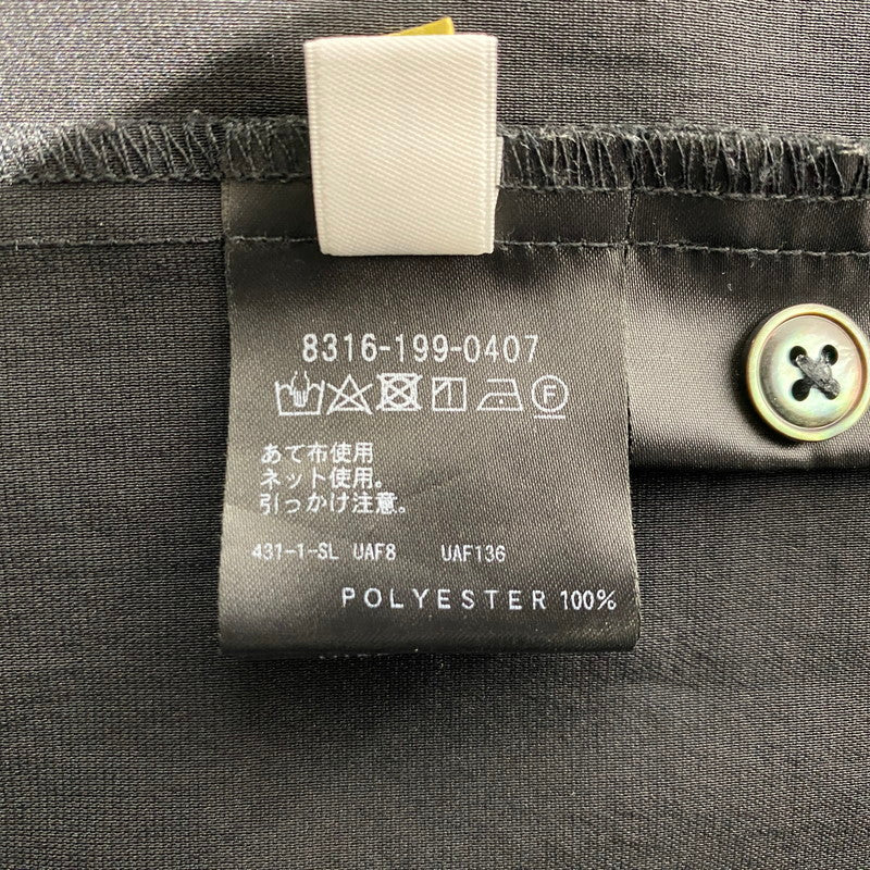 【中古品】【メンズ】 monkey time モンキータイム DRY TRO CUBA S/S SHIRT 8316-199-0407 ドライトロキューバ ショートスリーブシャツ 半袖トップス 147-260917-ss-03-teih サイズ：M カラー：ブラック 万代Net店