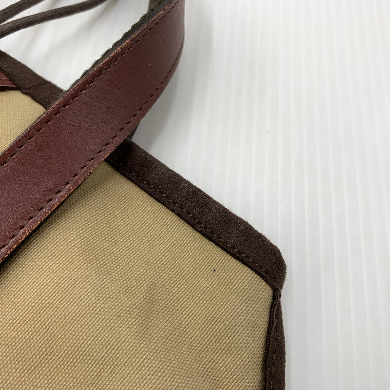 【中古品】【メンズ/レディース】 Angler’s House アングラーズハウス CUSCUS TOTE BAG クスクス トートバッグ カバン 188-260914-ko-10-teih カラー：ブラウン系 万代Net店