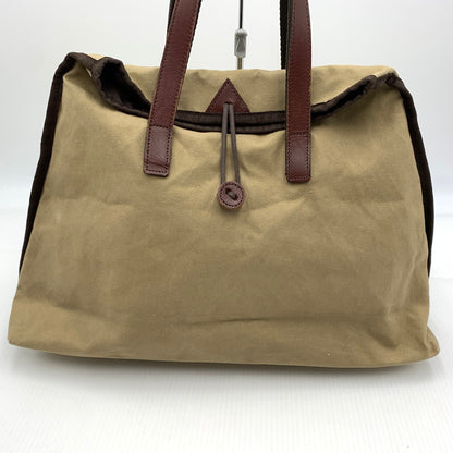【中古品】【メンズ/レディース】 Angler’s House アングラーズハウス CUSCUS TOTE BAG クスクス トートバッグ カバン 188-260914-ko-10-teih カラー：ブラウン系 万代Net店