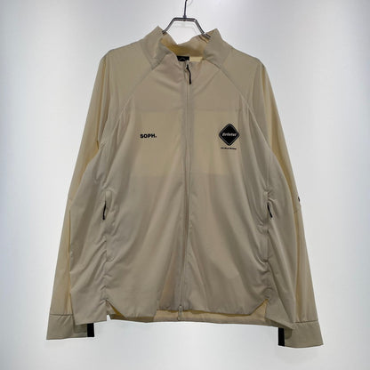 【中古品】【メンズ】 F.C.Real Bristol エフシーレアルブリストル CORDURA STRETCH TEAM TRACK JACKET FCRB-250056 コーデュラ ストレッチ チーム トラック ジャケット アウター 142-260917-ss-12-teih サイズ：L カラー：ホワイト 万代Net店
