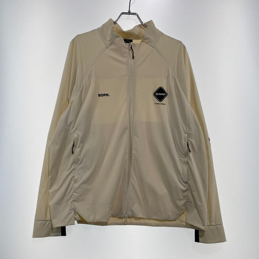 【中古品】【メンズ】 F.C.Real Bristol エフシーレアルブリストル CORDURA STRETCH TEAM TRACK JACKET FCRB-250056 コーデュラ ストレッチ チーム トラック ジャケット アウター 142-260917-ss-12-teih サイズ：L カラー：ホワイト 万代Net店
