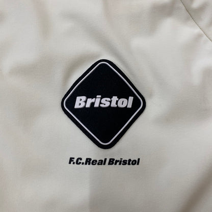 【中古品】【メンズ】 F.C.Real Bristol エフシーレアルブリストル CORDURA STRETCH TEAM TRACK JACKET FCRB-250056 コーデュラ ストレッチ チーム トラック ジャケット アウター 142-260917-ss-12-teih サイズ：L カラー：ホワイト 万代Net店