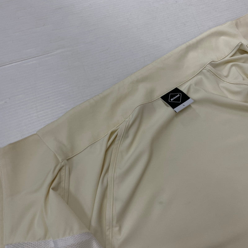 【中古品】【メンズ】 F.C.Real Bristol エフシーレアルブリストル CORDURA STRETCH TEAM TRACK JACKET FCRB-250056 コーデュラ ストレッチ チーム トラック ジャケット アウター 142-260917-ss-12-teih サイズ：L カラー：ホワイト 万代Net店