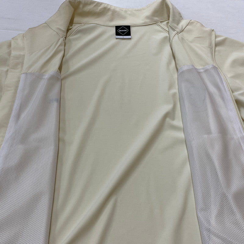 【中古品】【メンズ】 F.C.Real Bristol エフシーレアルブリストル CORDURA STRETCH TEAM TRACK JACKET FCRB-250056 コーデュラ ストレッチ チーム トラック ジャケット アウター 142-260917-ss-12-teih サイズ：L カラー：ホワイト 万代Net店