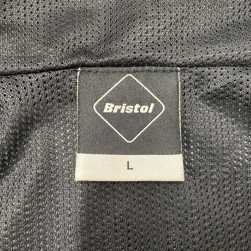 【中古品】【メンズ】 F.C.Real Bristol エフシーレアルブリストル 22SS BIG LOGO PRACTICE JACKET FCRB-220039 ビッグ ロゴ プラクティス ジャケット アウター 142-260917-ss-11-teih サイズ：L カラー：ブラック系 万代Net店