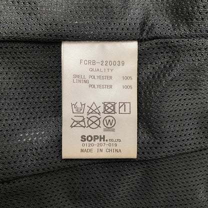 【中古品】【メンズ】 F.C.Real Bristol エフシーレアルブリストル 22SS BIG LOGO PRACTICE JACKET FCRB-220039 ビッグ ロゴ プラクティス ジャケット アウター 142-260917-ss-11-teih サイズ：L カラー：ブラック系 万代Net店