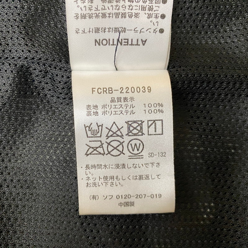 【中古品】【メンズ】 F.C.Real Bristol エフシーレアルブリストル 22SS BIG LOGO PRACTICE JACKET FCRB-220039 ビッグ ロゴ プラクティス ジャケット アウター 142-260917-ss-11-teih サイズ：L カラー：ブラック系 万代Net店