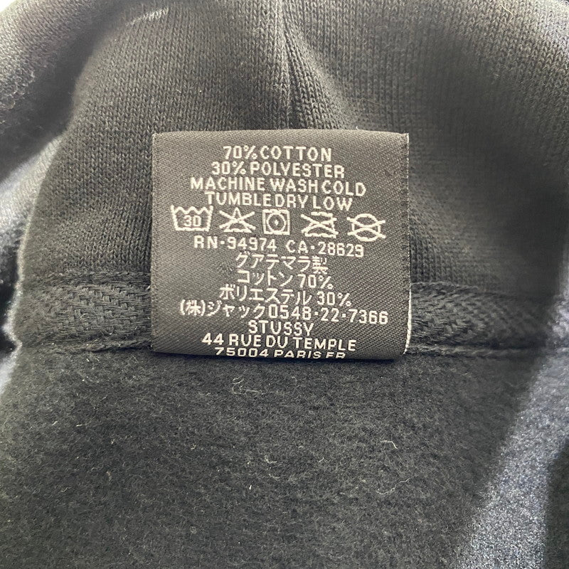 【中古品】【メンズ】 STUSSY ステューシー × eYe JUNYA WATANABE MAN アイジュンヤワタナベマン 別注コラボ 24SS HOODIE WM-T909 フーディー トップス プルオーバーパーカー 142-260917-ss-09-teih サイズ：L カラー：ブラック 万代Net店