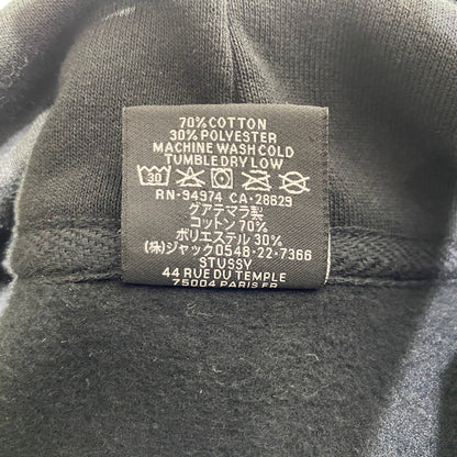 【中古品】【メンズ】 STUSSY ステューシー × eYe JUNYA WATANABE MAN アイジュンヤワタナベマン 別注コラボ 24SS HOODIE WM-T909 フーディー トップス プルオーバーパーカー 142-260917-ss-09-teih サイズ：L カラー：ブラック 万代Net店