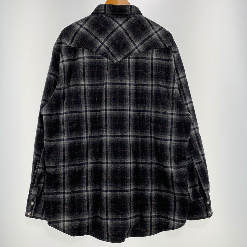 【中古品】【メンズ】 PENDLETON ペンドルトン CANYON SHIRT MADE IN MEXICO キャニオン シャツ トップス メキシコ製 145-260917-ss-07-teih サイズ：XL カラー：ブラック 万代Net店
