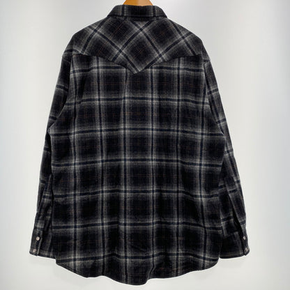【中古品】【メンズ】 PENDLETON ペンドルトン CANYON SHIRT MADE IN MEXICO キャニオン シャツ トップス メキシコ製 145-260917-ss-07-teih サイズ：XL カラー：ブラック 万代Net店