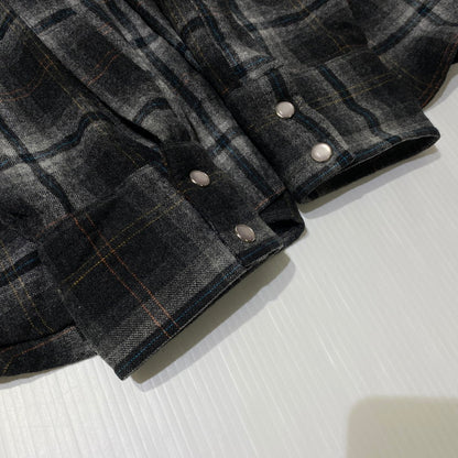 【中古品】【メンズ】 PENDLETON ペンドルトン CANYON SHIRT MADE IN MEXICO キャニオン シャツ トップス メキシコ製 145-260917-ss-07-teih サイズ：XL カラー：ブラック 万代Net店