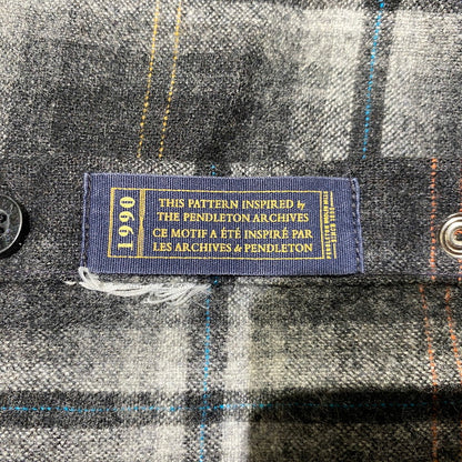 【中古品】【メンズ】 PENDLETON ペンドルトン CANYON SHIRT MADE IN MEXICO キャニオン シャツ トップス メキシコ製 145-260917-ss-07-teih サイズ：XL カラー：ブラック 万代Net店