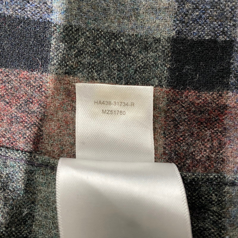【中古品】【メンズ】 PENDLETON ペンドルトン WOOL SHIRT MADE IN MEXICO ウール シャツ トップス メキシコ製 145-260917-ss-08-teih サイズ：M カラー：チェック 万代Net店