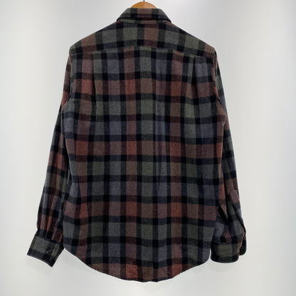 【中古品】【メンズ】 PENDLETON ペンドルトン WOOL SHIRT MADE IN MEXICO ウール シャツ トップス メキシコ製 145-260917-ss-08-teih サイズ：M カラー：チェック 万代Net店