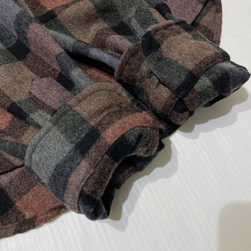 【中古品】【メンズ】 PENDLETON ペンドルトン WOOL SHIRT MADE IN MEXICO ウール シャツ トップス メキシコ製 145-260917-ss-08-teih サイズ：M カラー：チェック 万代Net店