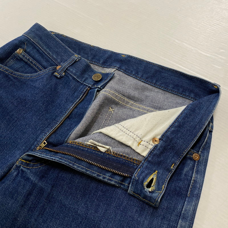 【中古品】【メンズ】 Lee リー 70's DENIM PANTS MADE IN USA VINTAGE 200-0141 70年代 デニムパンツ ボトムス ジーンズ アメリカ製 ヴィンテージ 156-260917-ss-14-teih サイズ：30×34 カラー：インディゴ 万代Net店