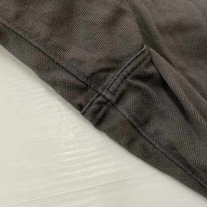 【中古品】【メンズ】 SCYE BASICS サイベーシックス STRETCH COTTON DRILL WIDE LEG JEANS 5723-83536 ストレッチ コットン ドリル ワイド テーパードパンツ ボトムス 151-260917-ss-15-teih サイズ：31 カラー：グレー 万代Net店