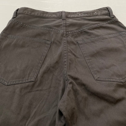 【中古品】【メンズ】 SCYE BASICS サイベーシックス STRETCH COTTON DRILL WIDE LEG JEANS 5723-83536 ストレッチ コットン ドリル ワイド テーパードパンツ ボトムス 151-260917-ss-15-teih サイズ：31 カラー：グレー 万代Net店