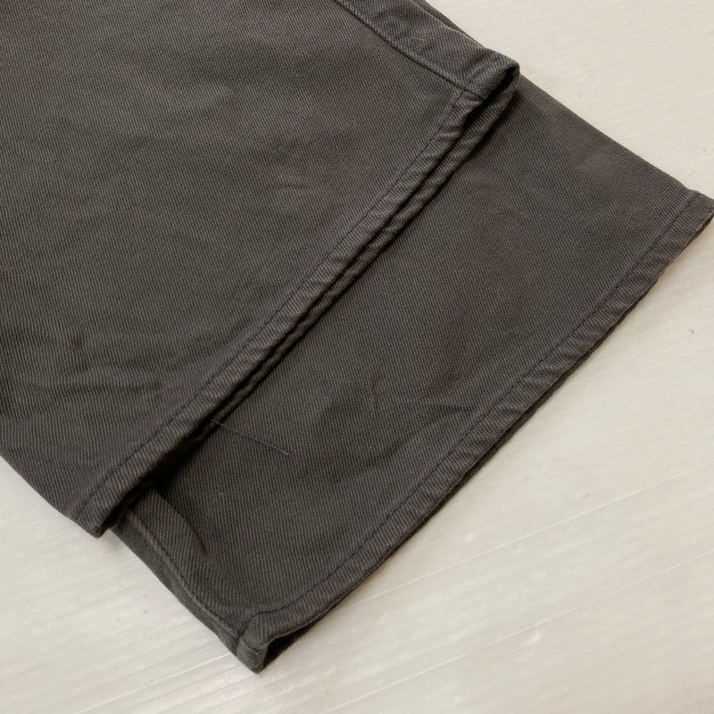 【中古品】【メンズ】 SCYE BASICS サイベーシックス STRETCH COTTON DRILL WIDE LEG JEANS 5723-83536 ストレッチ コットン ドリル ワイド テーパードパンツ ボトムス 151-260917-ss-15-teih サイズ：31 カラー：グレー 万代Net店