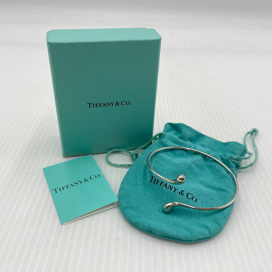 【中古品】【メンズ】 TIFFANY&CO. ティファニー TEARDROP BANGLE ティアドロップ バングル アクセサリー 182-260910-yo-08-teih カラー：シルバー 万代Net店