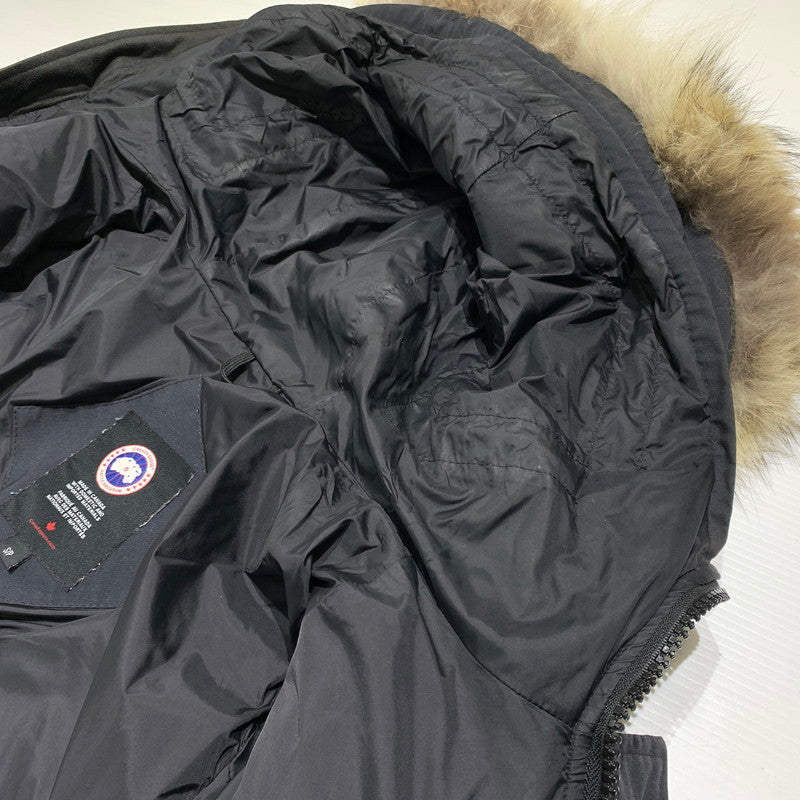 【現状渡し品】【メンズ】 CANADA GOOSE カナダグース CARSON PARKA 3805M カーソン パーカー アウター ダウンジャケット 141-260912-ko-08-teih サイズ：S カラー：ブラック 万代Net店