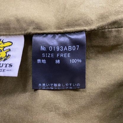 【中古品】【メンズ】 HYSTERIC GLAMOUR ヒステリックグラマー × PEANUTS ピーナッツ × Theater 8 シアターエイト 別注コラボ MILITARY JACKET M-65 0193AB07 ミリタリージャケット アウター 170-260917-ss-10-teih サイズ：フリー カラー：柄 万代Net店
