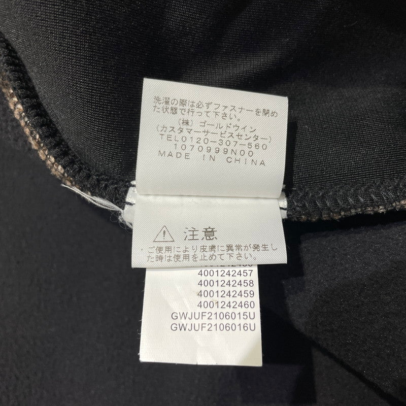 【中古品】【メンズ】 SUPREME シュプリーム × THE NORTH FACE ザ・ノースフェイス 別注コラボ 21AW BLEACHED DENIM PRINT FLEECE JACKET NA521001 ブリーチ デニムプリント フリース ジャケット 149-260910-yo-03-teih サイズ：L カラー：ブラウン 万代Net店