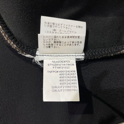 【中古品】【メンズ】 SUPREME シュプリーム × THE NORTH FACE ザ・ノースフェイス 別注コラボ 21AW BLEACHED DENIM PRINT FLEECE JACKET NA521001 ブリーチ デニムプリント フリース ジャケット 149-260910-yo-03-teih サイズ：L カラー：ブラウン 万代Net店