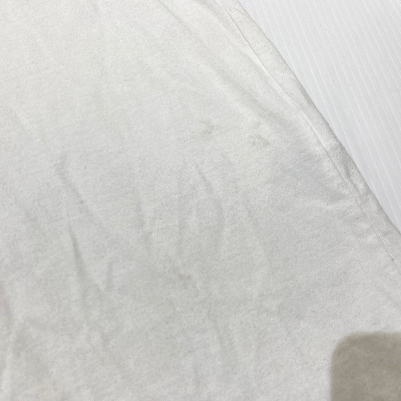 【現状渡し品】【メンズ】 supreme シュプリーム 20SS META LOGO L/S TOP メタ ロゴ ロングスリーブ トップ 長袖トップス 149-260917-ss-05-teih サイズ：L/シミ有 カラー：ホワイト 万代Net店