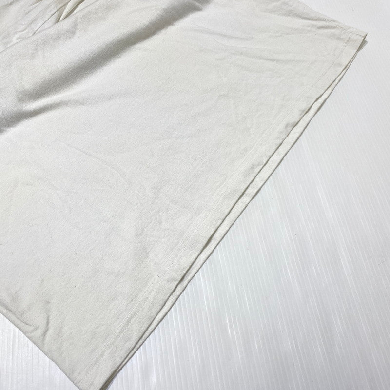 【現状渡し品】【メンズ】 supreme シュプリーム 20SS META LOGO L/S TOP メタ ロゴ ロングスリーブ トップ 長袖トップス 149-260917-ss-05-teih サイズ：L/シミ有 カラー：ホワイト 万代Net店